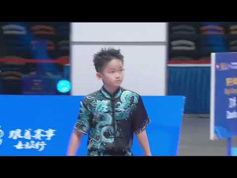 The 12th Asian Junior Wushu Championships –Boys Group B Daoshu