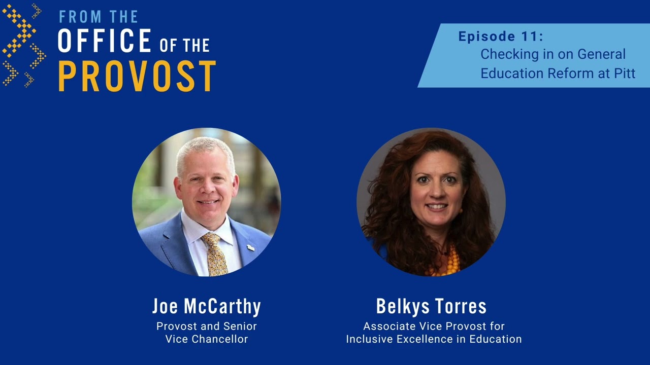 Checking in on General Education Reform at Pitt