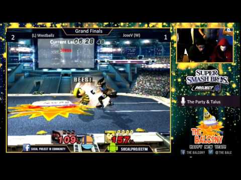 PM @ The Balcony 30- Grand Finals: Westballz (Falco) vs Jose V (Ness)