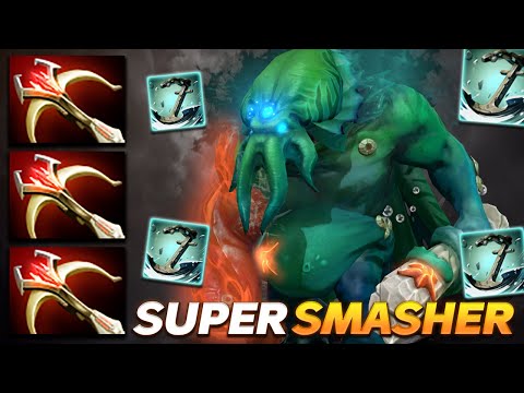 Tidehunter Crit Master Super Smasher - Dota 2 Pro Gameplay [Watch & Learn]