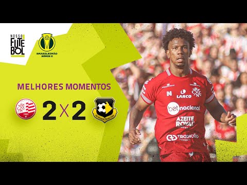 FALHA BISONHA, CHINELADA NO JUIZ E MAIS - Náutico 2 x 2 São Bernardo - Melhores Momentos - Série C
