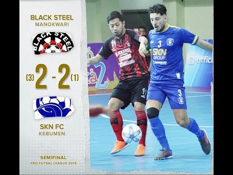 FULL Adu Penalti Black Steel Manokwari Vs SKN FC Kebumen  Final Four PFL (Pro Futsal League) 2019