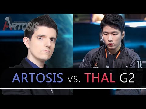 GAME TWO vs. LoL Progamer Thal in ASL Qualifers