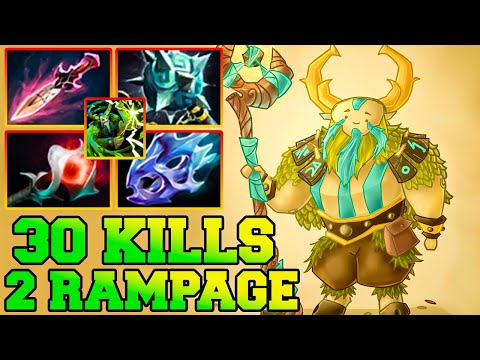 Nature's prophet 30 Kills in 30 Minutes !! Nature's Prophet Dota 2 Carry Mid Rampage 7.34 Gameplay