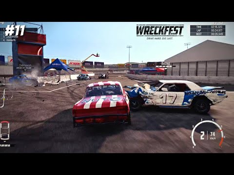 Hilltop Station #11 Wreckfest Walkthrough Gameplay | Array Gaming
