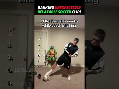 Ranking Unexpectedly Relatable Soccer Clips😅🤔 #soccer #football