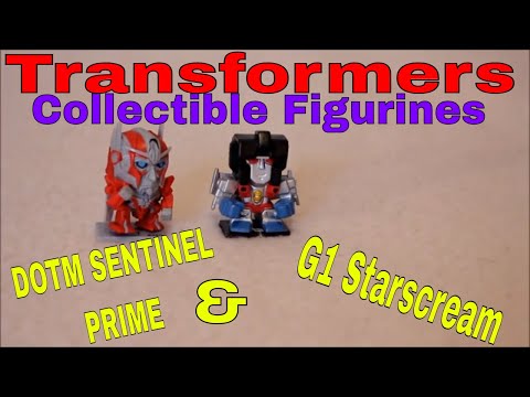 Transformers Figurines - DOTM Sentinel Prime and G1 Starscream - GotBot True Review NUMBER 221
