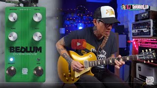 Video thumbnail for LPD BEDLUM Overdrive D Style Amp Overdrive Pedal featuring RJ Roquillo by LPD Pedals