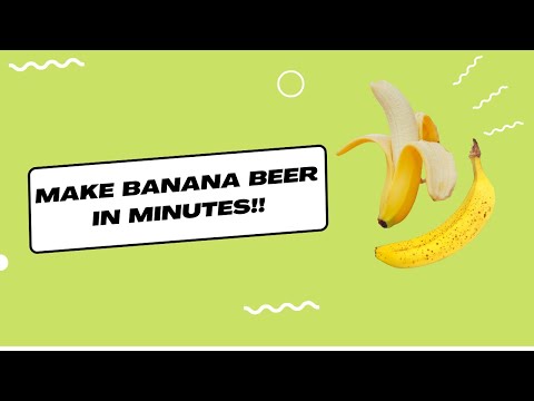 Brewing Banana Beer at Home like a Pro