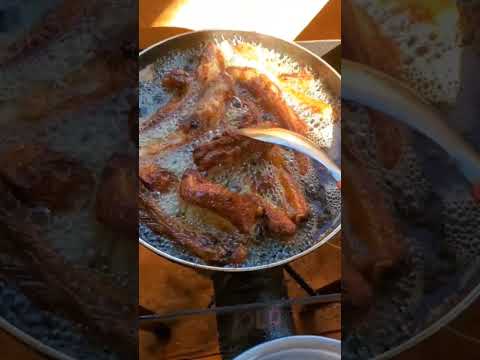 Crispy fried pork ribs 😋 ❣️