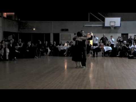  Melina Sedó  and  Detlef Engel  are  dancing  to  the  tango  "  Llorar Por Una Mujer  "