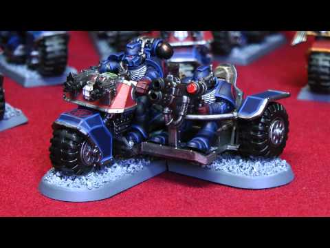 Space Marine Attack Bike
