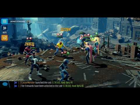 Marvel strike force Tier 10 of gold challenge