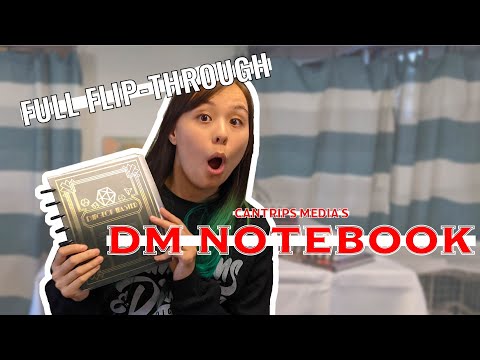 The Ultimate DM Journal Tour | Use Our D&D DM Notebook for Homebrew