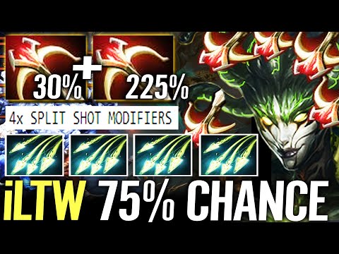 🔥 iLTW Medusa Daedalus 4x Split 75% Crit — 1Solo3 Fountain Dive WTF Strongest Carry Dota 2 Pro