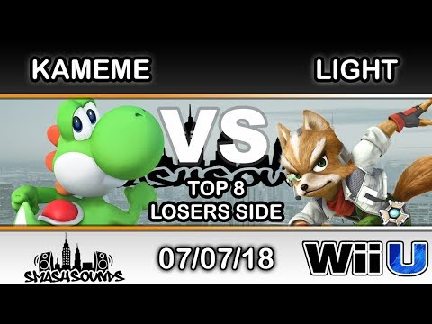 Smash Sounds - DNG | Kameme (Yoshi) Vs. MVG | Light (Fox) Top 8 Losers Side - Smash 4