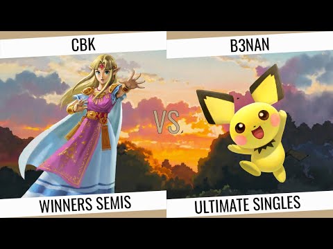 Summer NUT '22 W15 - CBK (Zelda) vs B3nan (Pichu) [Winners Semis]