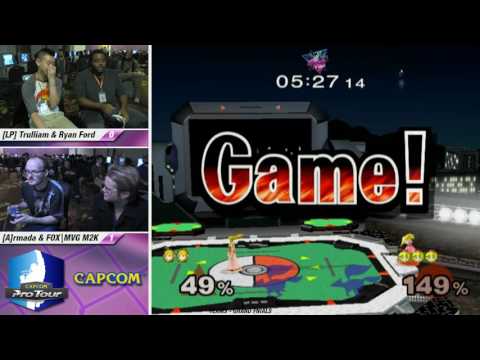CC2k16   SSBM Doubles Top 8   Armada & FOX MVG Mew2King vs Ryan Ford & LP Trulliam   Grand Finals