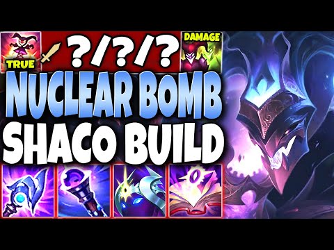 Be a NUCLEAR BOMB with this Shaco Season 11 Build 💣 1 R ALL DEAD 💣 LoL Top AP Shaco s11 Gameplay