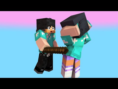 zero two dodging dance pro aphmau and aaron - minecraft animation #shorts