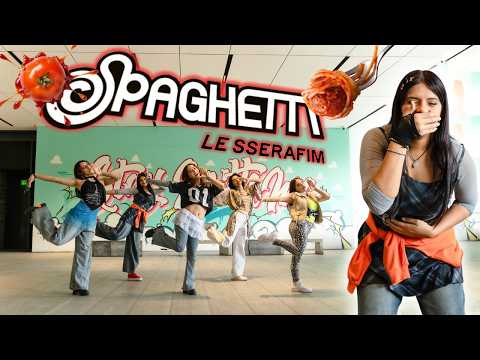 LE SSERAFIM's 'SPAGHETTI' Dance Cover by BLOOD MOON DC Gains Attention