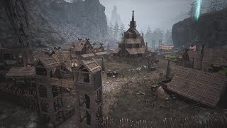HOW TO BUILD A VIKING VILLAGE + NORTHERN TIMBER Mod version - CONAN EXILES