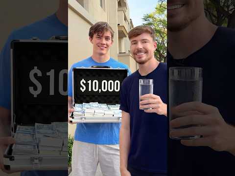 Bring Me A Glass Of Water = Win $10,000