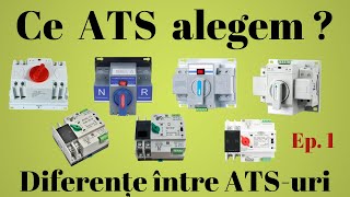 Automatic Transfer Switch-uri (ATS)-ep.1-diferențe constructive/ce alegem?
