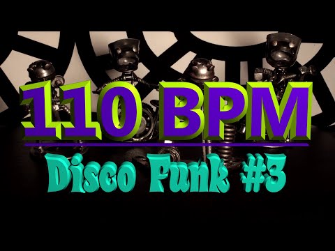 110 BPM - Disco Funk #3 - 4/4 Drum Beat - Drum Track