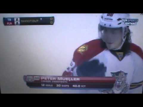 Florida Panthers Vs Tampa Bay Lightning - Full Shootouts 4/2/13