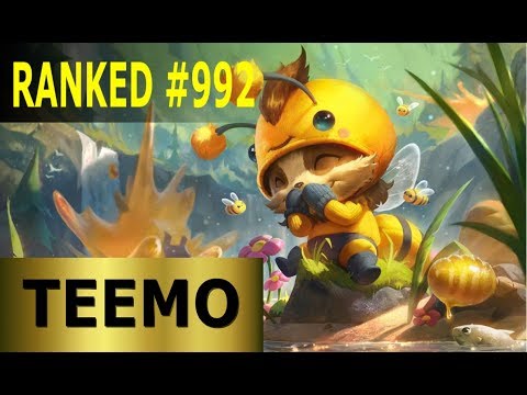Beemo Top | New Skin Kleine Biene Teemo | Full League of Legends Gameplay [German] LoL Ranked #992