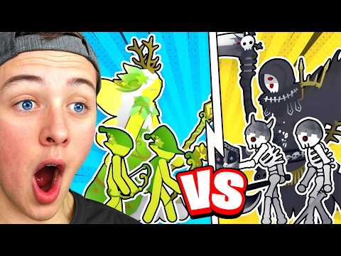 ELF vs UNDEAD Stickman War
