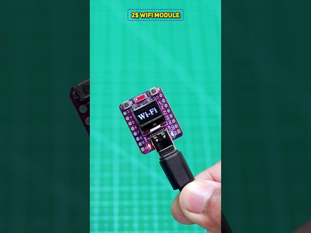 Vídeo relacionado con Binghe ESP32-C3 Módulo ESP32-C3 OLED Placa de Desarrollo con 0.42" OLED Display y 2.4G WiFi Bluetooth 4MB Flash Interfaz USB Tipo C para Desarrollo de IoT Compatible con Arduino(3 Pezzi)