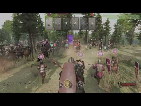 Defense of Veron Castle. Crushing victory for aggressive infantry