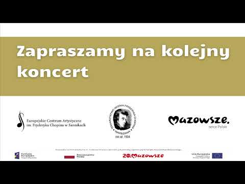 Koncert CHOPIN-MUZYKA-POEZJA  7.03.2021 Sanniki