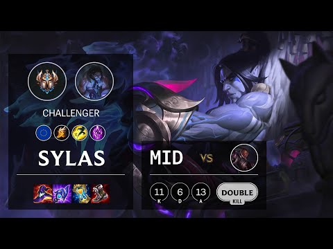 Sylas Mid vs Lucian - EUW Challenger Patch 10.25