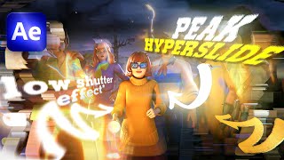 Flow HYPERSLIDE Transition | After Effects Tutorial