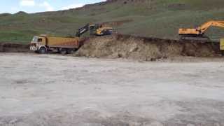 preview picture of video 'Avşar Madensuyu Üretim tesisi inşaatı Dekapaj Hafriyat çalışması. Tuğra Hafriyat'