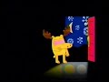 Moose A Moose Shushing And Closing The Door