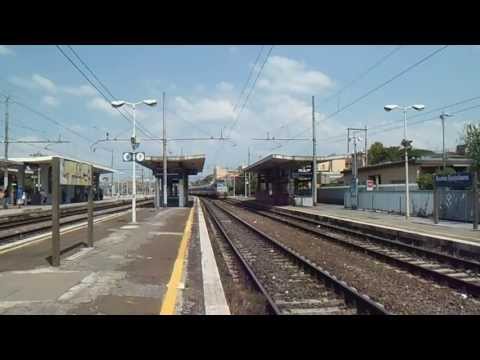 E656.063 sull' INV 19408 Napoli Centrale - Torino Porta Nuova, in arrivo a Roma Tuscolana