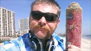 Metal detecting Long Beach California Typical Day at the Beach