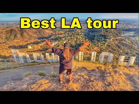 Best LA Tour with German in Venice from Venice,Melrose,Santee alley,to behind the Hollywood sign