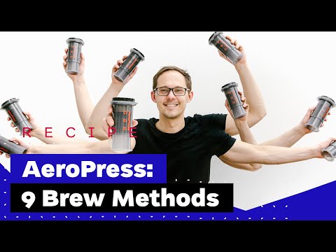9 Ways To Make Coffee With the AeroPress