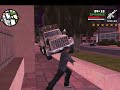 GTA SAN ANDREAS INSANE 6 STAR WANTED LEVEL POLICE STATION RAMPAGE EPIC TANK CHASE