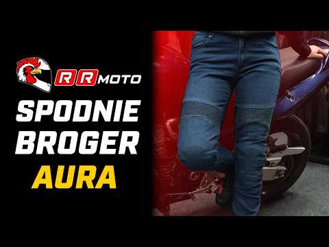 BROGER AURA _ damskie spodnie motocyklowe slim fit | Styl, bezpieczeństwo i komfort na co dzień