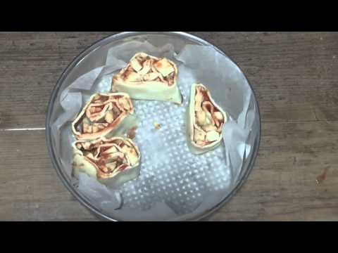 Girelle di sfoglia al gusto pizza