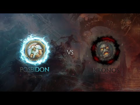 Poseidon VS Kronos on Blue Lagoon   ---  Facing Kronos fake rush