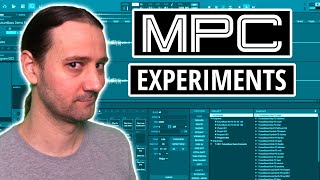 Akai MPC Software Experiments - Guitar And Vocal On Audio Tracks
