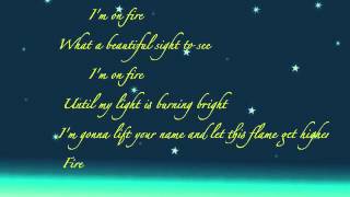 Fire (acoustic version)- Krystal Meyers Lyric video Cover