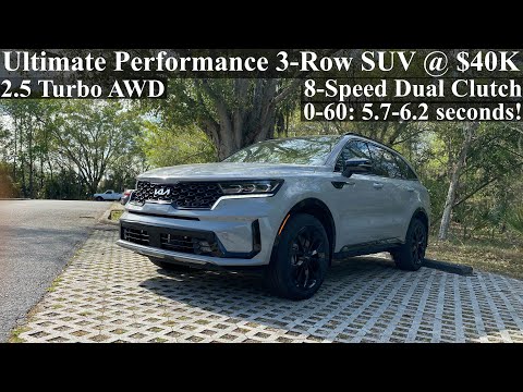 2022 Kia Sorento SX 2.5T AWD: TEST DRIVE+FULL REVIEW